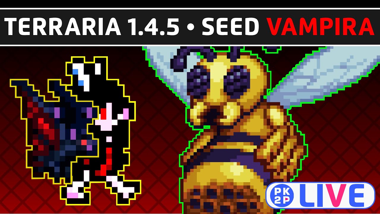 TERRARIA 1.4.5 🩸 Seed Vampírica + Summoner #09 Desventuras Selvagens!