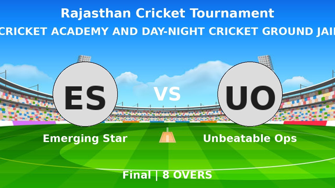 🔴 LIVE: Emerging Star vs Unbeatable Ops | 2026-02-06 | Live Cricket Match