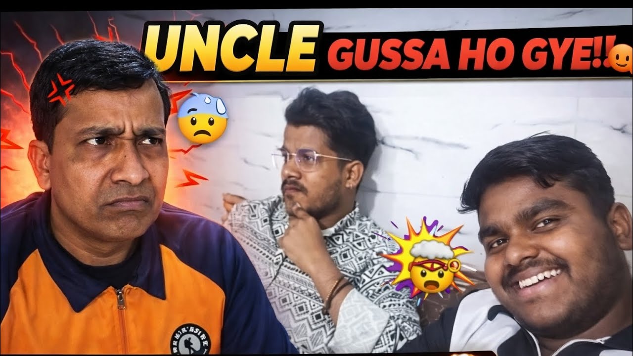 Uncle gussa ho gye ... Tabiyat kharab day2..😅😅..#likeandsubscribe #famliyvlogs #support #fypシ゚viral 