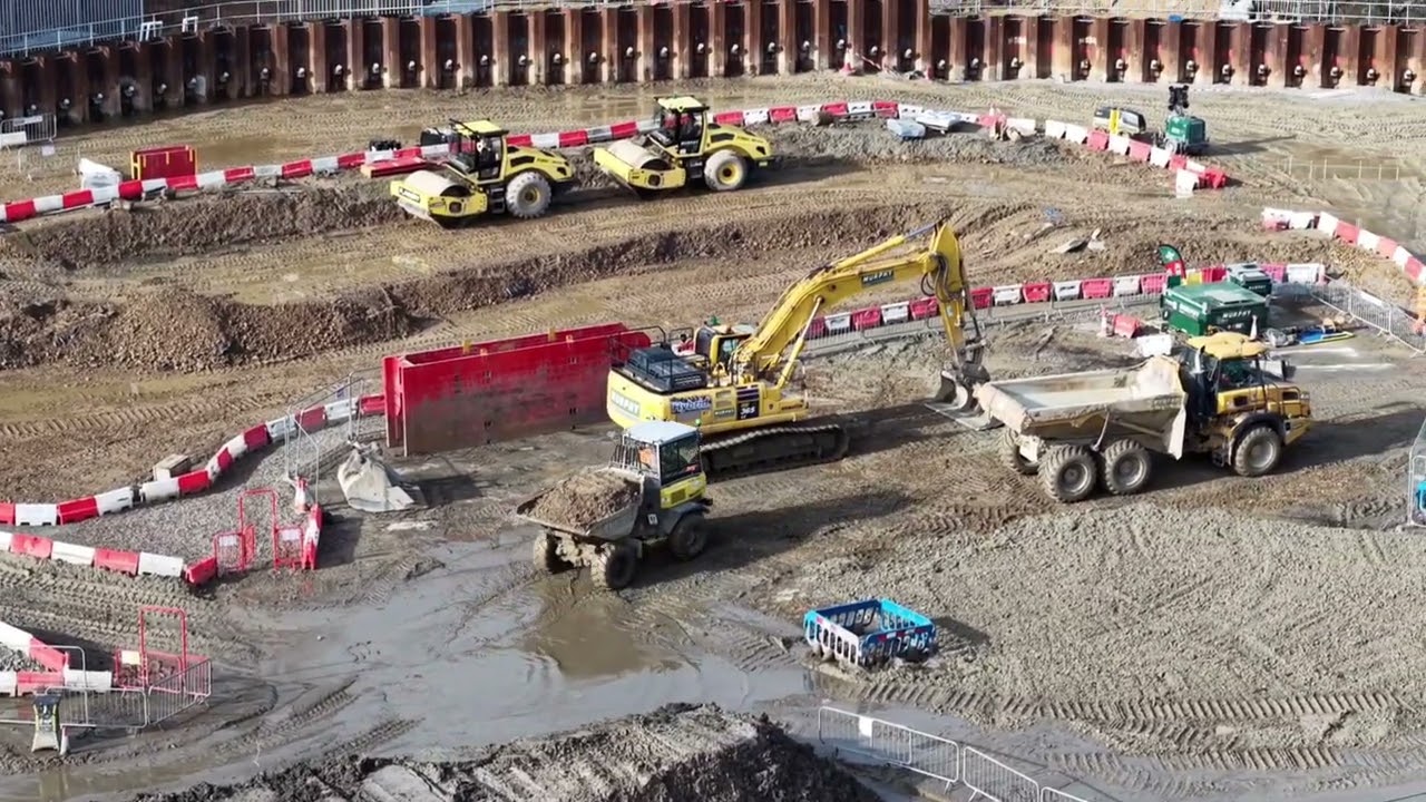 17 February 2026 real diggers at work UK