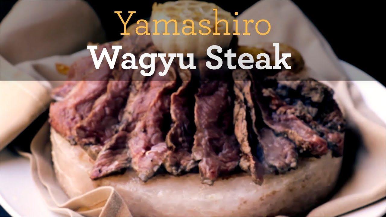 Wagyu Steak on Salt Plate - Inside My Kitchen