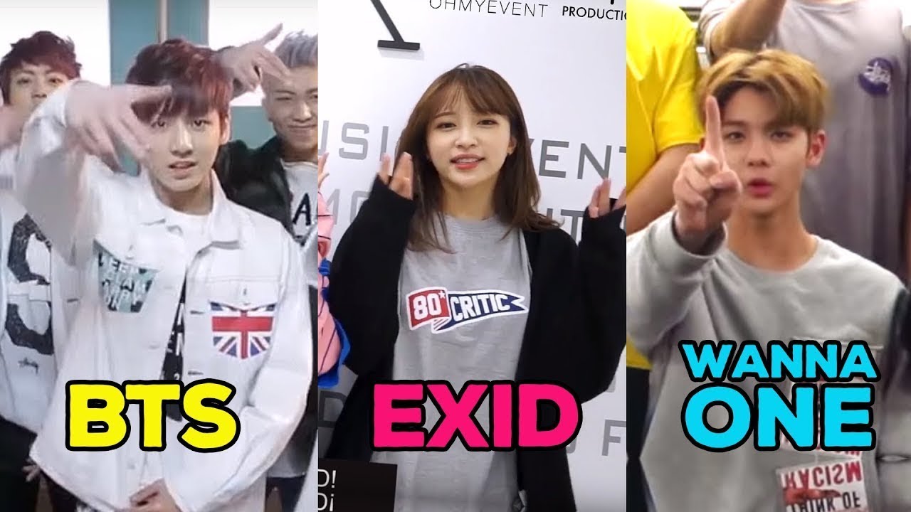 101 kiểu chào cực độc của các nhóm nhạc K-Pop - Kpop Idol Groups Greetings Compilation