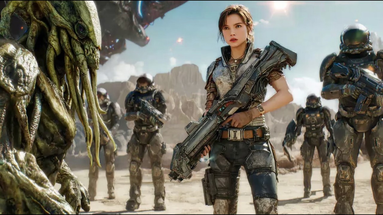 The Alien Commander Pointed a Gun at Her The Deathworld Girl Adjusted Hair HFY | HFY Reddit Stories
