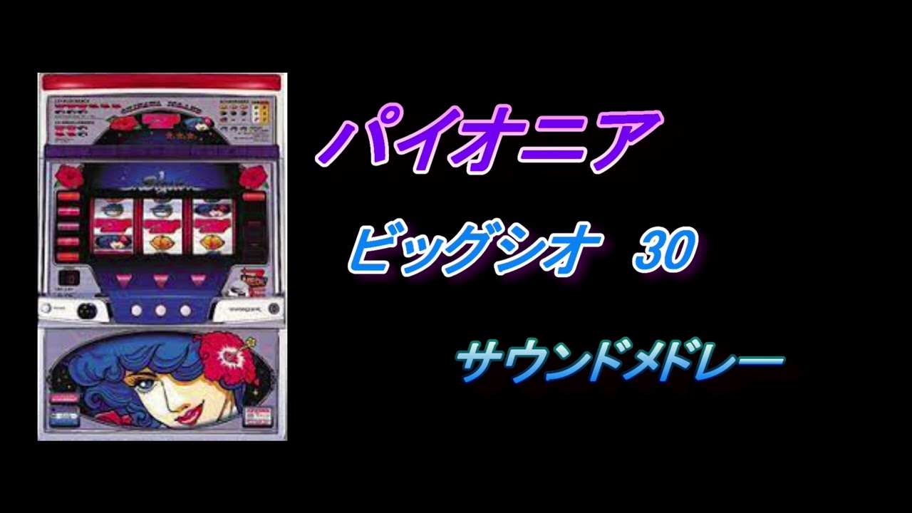 『ビッグシオ　サウンドメドレー』パイオニア｜4号機｜レトロ｜ＢＧＭ｜