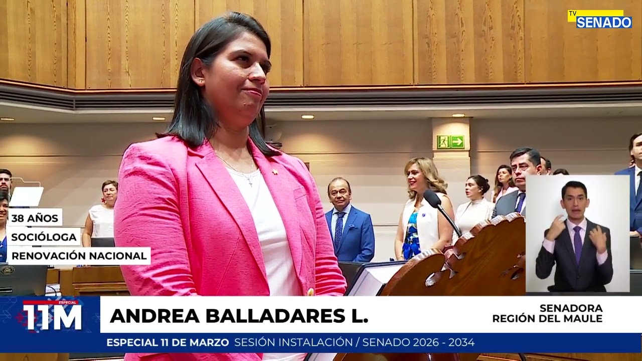 Sesión de Instalación Senado 2026