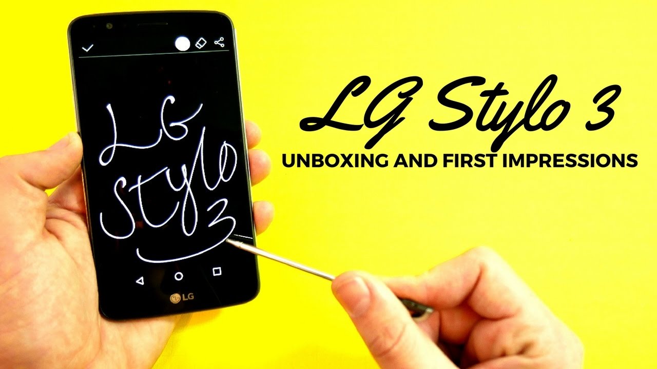 LG Stylo 3 Unboxing and First Impressions!