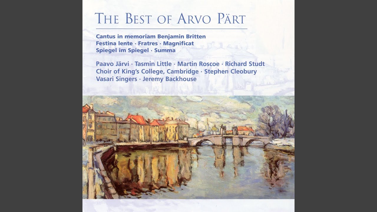 Cantus in memoriam Benjamin Britten