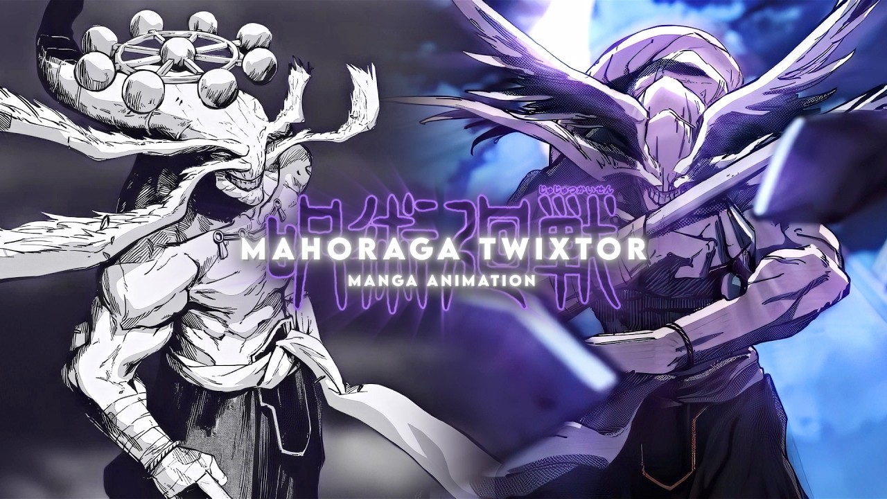 Mahoraga Manga Animation | Twixtor Clips | Jujutsu Kaisen