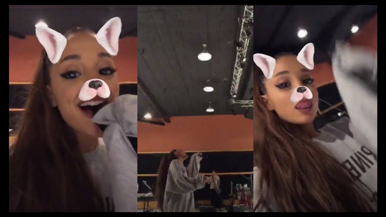 Ariana Grande Soundcheck Instagram Live ( July 7th )
