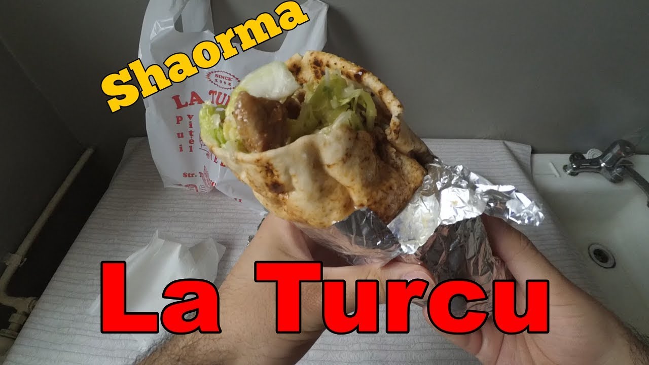 Shaorma cu DE TOATE + Baclava (La Turcu)