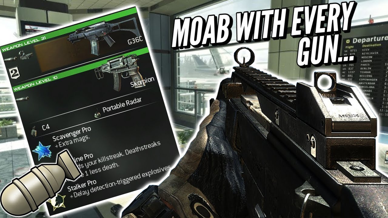MW3 MOAB With EVERY Gun In 2020... (Ep 2)