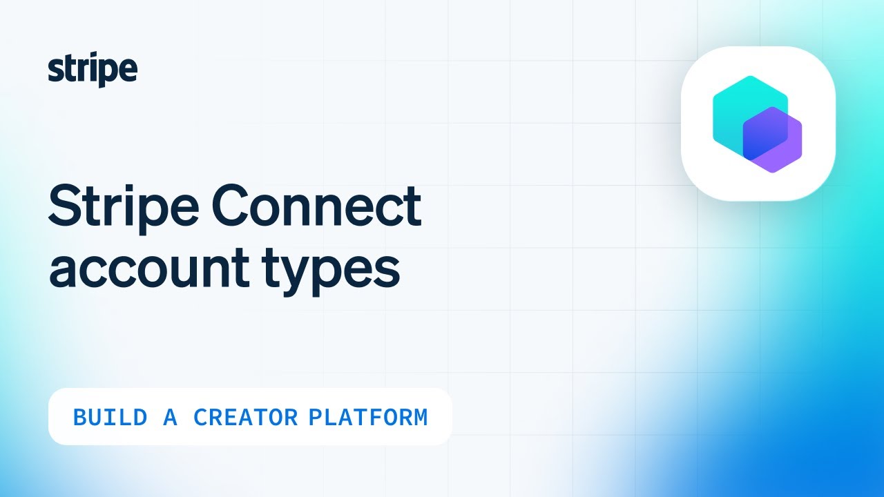 Типы учетных записей Stripe Connect
