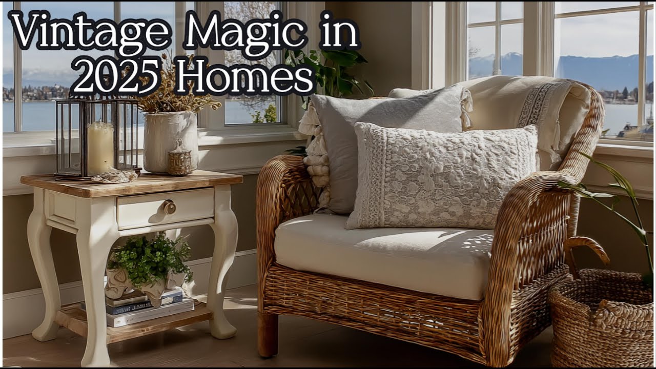 Refined Vintage Aesthetic: Classic Decor for 2025 Homes