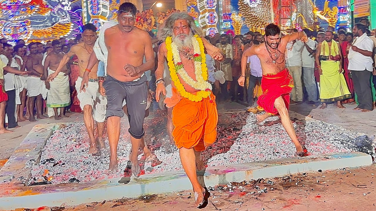 వీరభద్రస్వామి అగ్నిగుండాలు || Bonthapally Veerabhadra Swamy Temple || Veerabhadra Kadgalu