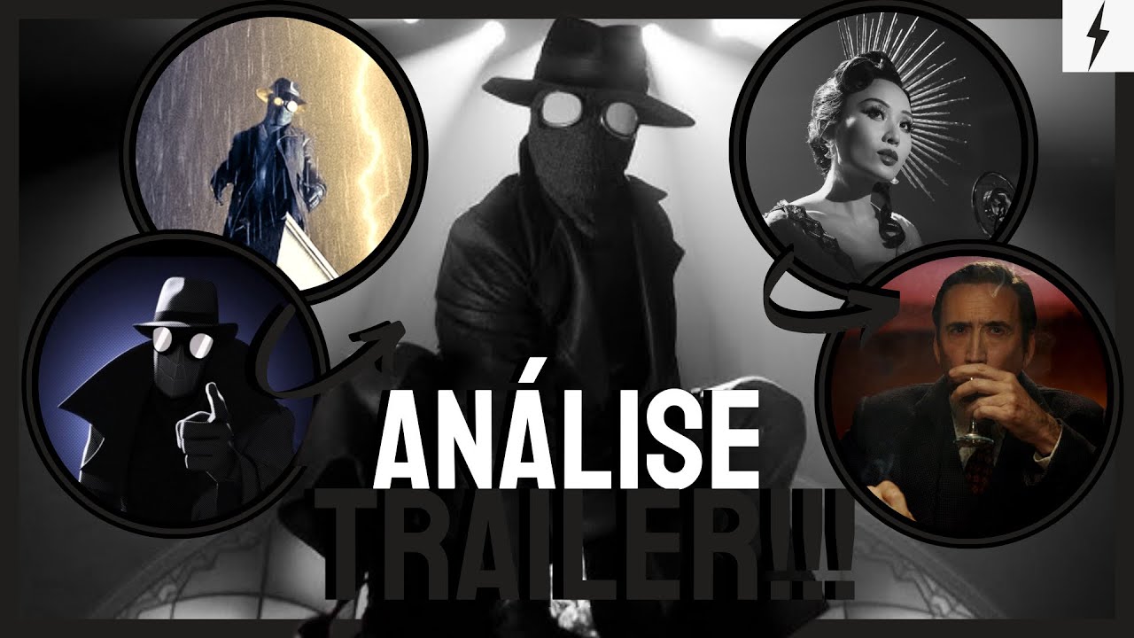 ISSO É OBRA DE ARTE SIM!!!  WEB-SWING E CENAS ABSURDAS!!! ANÁLISE TRAILER DE 'SPIDER-NOIR'!!!