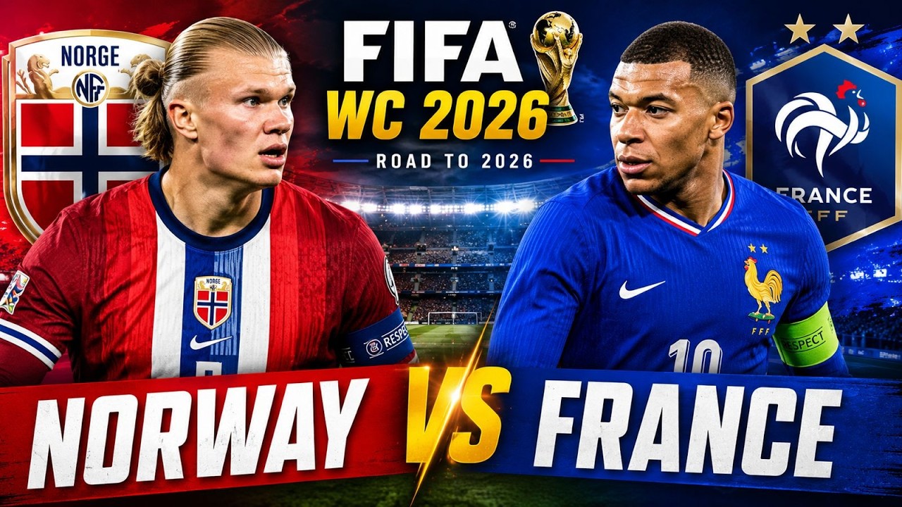 FRA VS NOR LIVE | Norway vs France LIVE | FIFA World Cup 2026 | LIVE: FAN ZONE PARIS | N18G