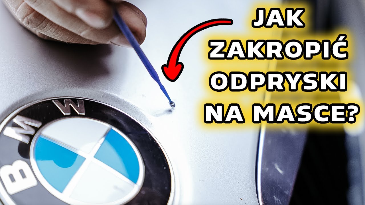 Jak zakropić odpryski na masce?