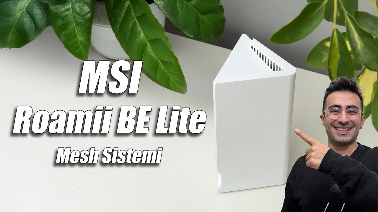 Ev İçin Wi-Fi 7 Mesh Sistem | MSI Roamii BE Lite İnceleme