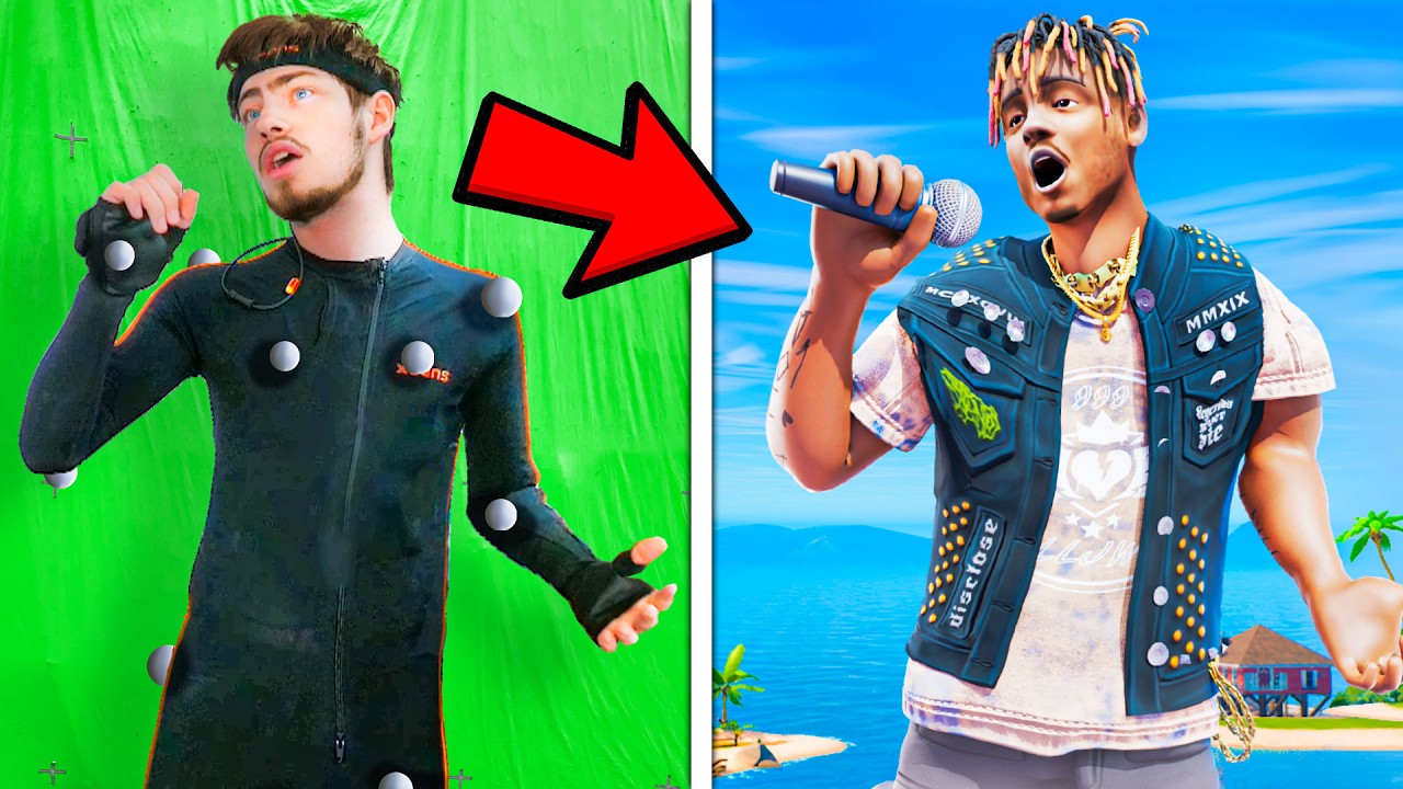 Как я создал свой собственный концерт Fortnite JUICE WRLD!