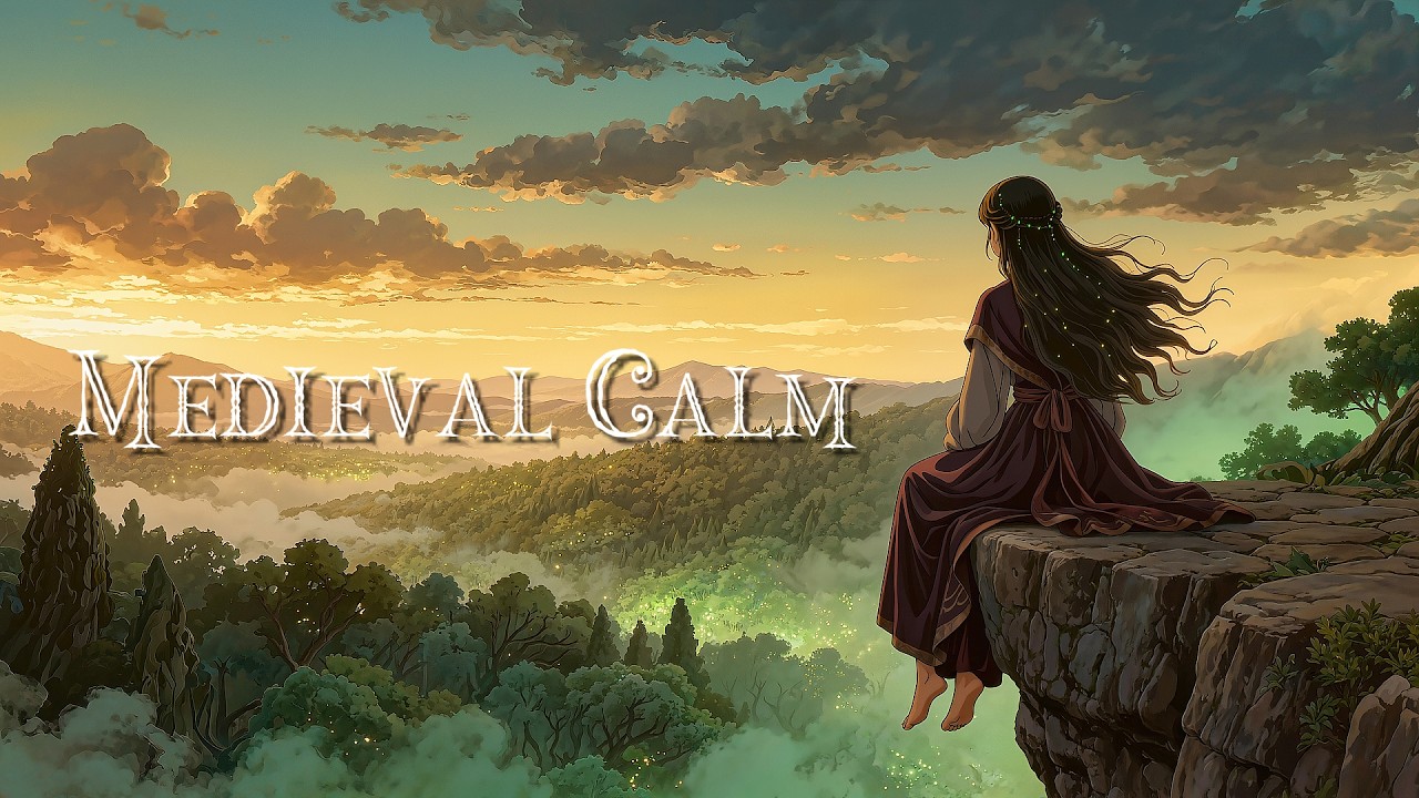 Deep Medieval Fantasy Ambience – Calm Harp & Soft Strings for Sleep, Relax, Meditation