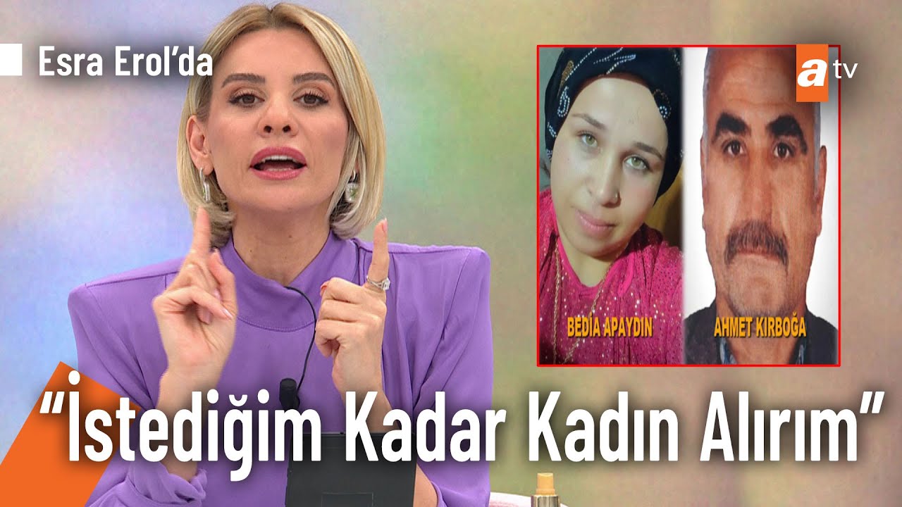 Kan donduran iddia: Bedia, Ahmet'e para karşılığında satıldı! @EsraErolatv 2 Şubat 2022
