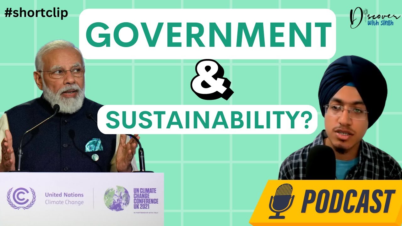 Life Mission, Green Jobs, 2070 | #podcastclips #sustainability | Discover with Singh 3-1