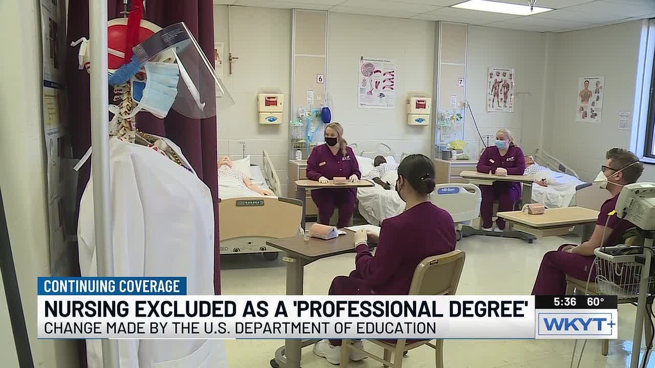 Lexington nurse practitioner concerned about U.S. Dept. of Education excluding nursing on list of...