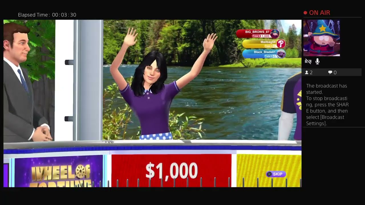 Wheel Of Fortune On PS4- Part 6 - These Laugh Attacks Are Worth $1000! A $1000 Gift