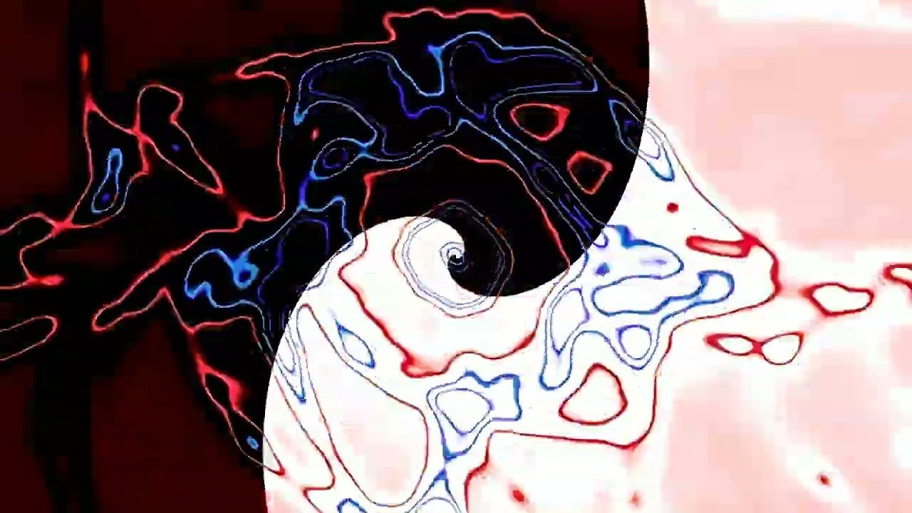 10 hours Neon Tunnel Yin Yang Swirl Screensaver 4K UHD 60fps Vj Loop