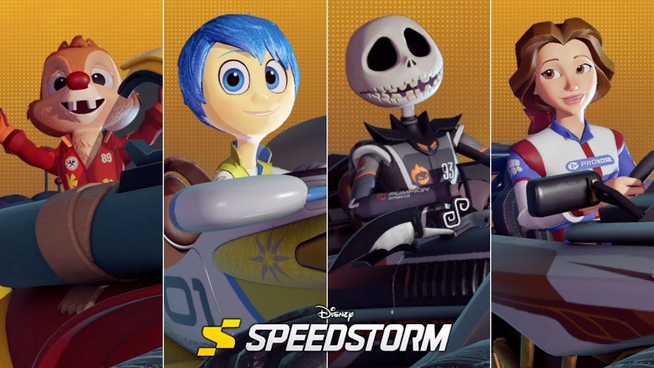 Disney Speedstorm (PC) // Online Races - Season 15 (Dale, Joy, Jack Skellington, Belle)