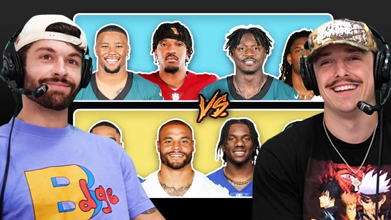 Who can Draft a lineup with the most Fantasy Football Points? (NFC East Edition ft. BDGE)