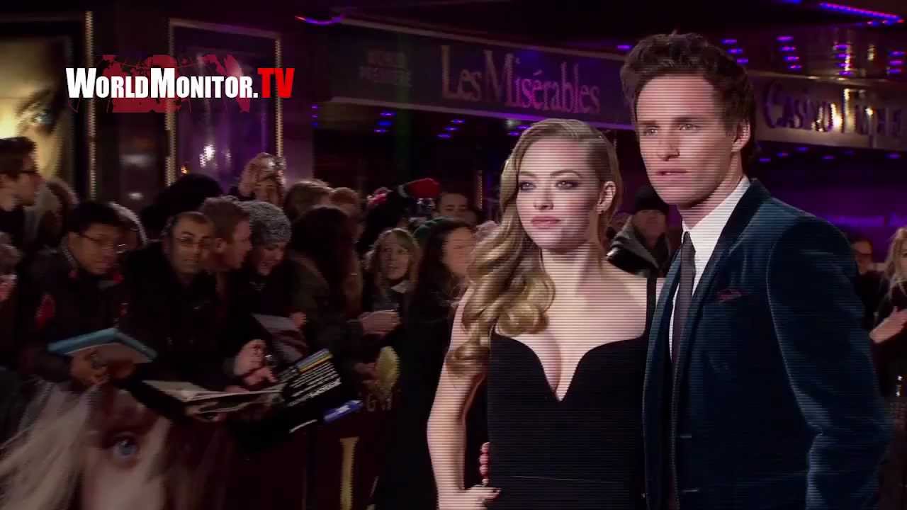 Les Miserables UK Premiere Hugh Jackman, Anne Hathaway, Amanda Seyfried and more