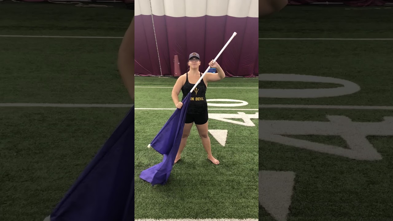 Flag tosses