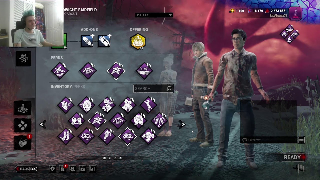 SkullSwitch LIVE: DBD WITH FRIENDS! When the Dwight is right