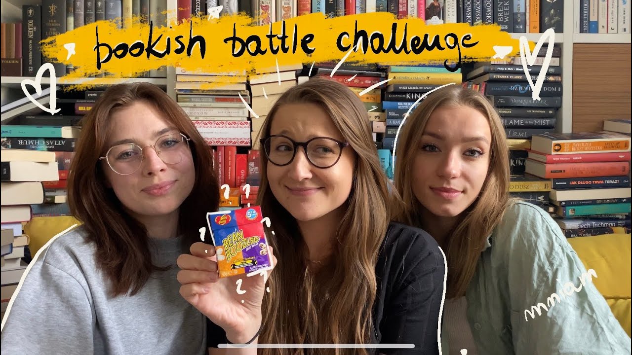 BOOKISH BATTLE CHALLENGE | przegrany wcina fasolki | @Zaksiążkowane @Get Booky @Doktor Book
