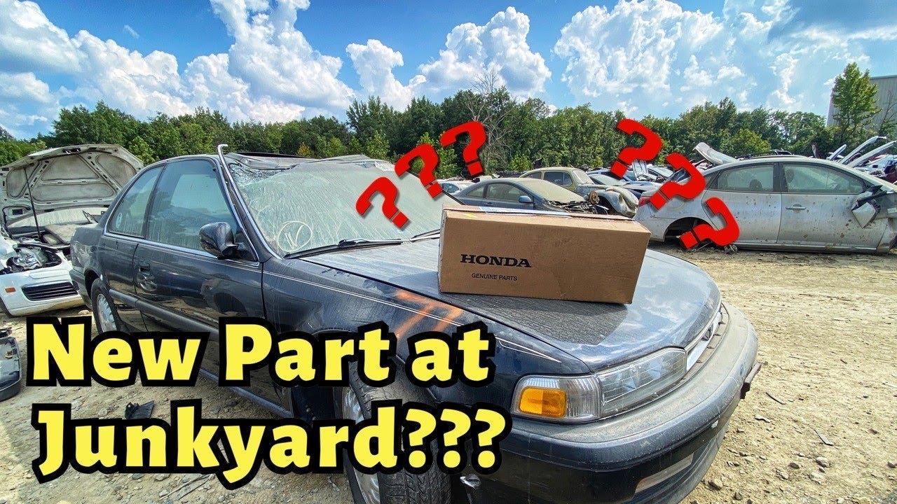 Honda Accord Prelude Junkyard Tour