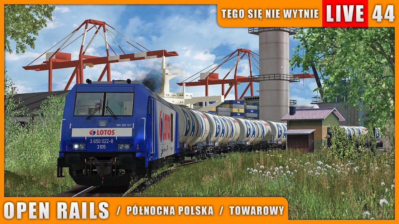 'Tego Się Nie Wytnie' | Open Rails - (🔴 STREAM #44)