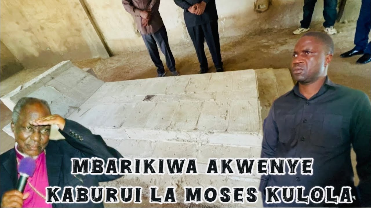 Mbarikiwa atembelea kaburi la askofu Moses Kulola akitokea bukoba kuhifadhi mwili wa Sifa mwanaye