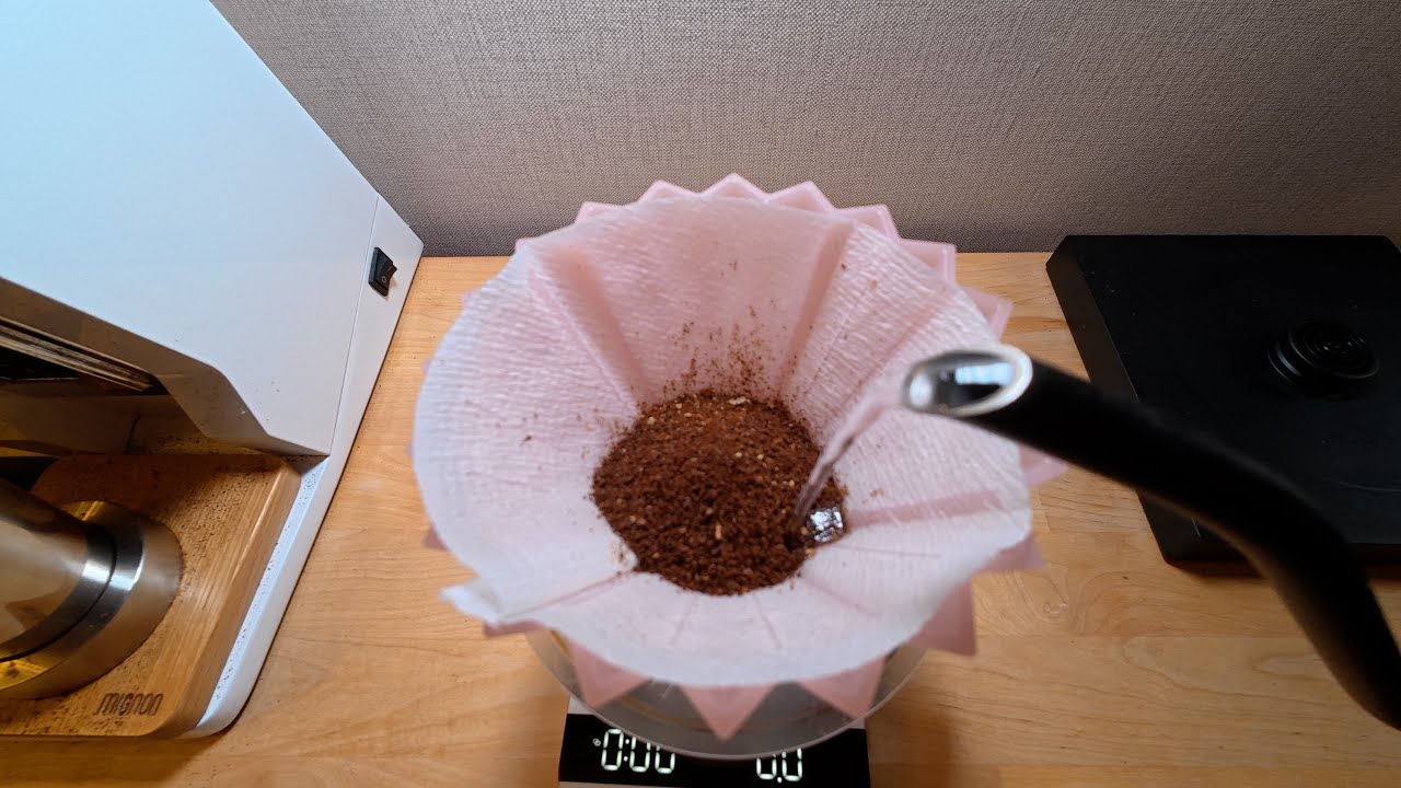 V60 Pour-Over Coffee | Relaxing Coffee Brewing POV ☕
