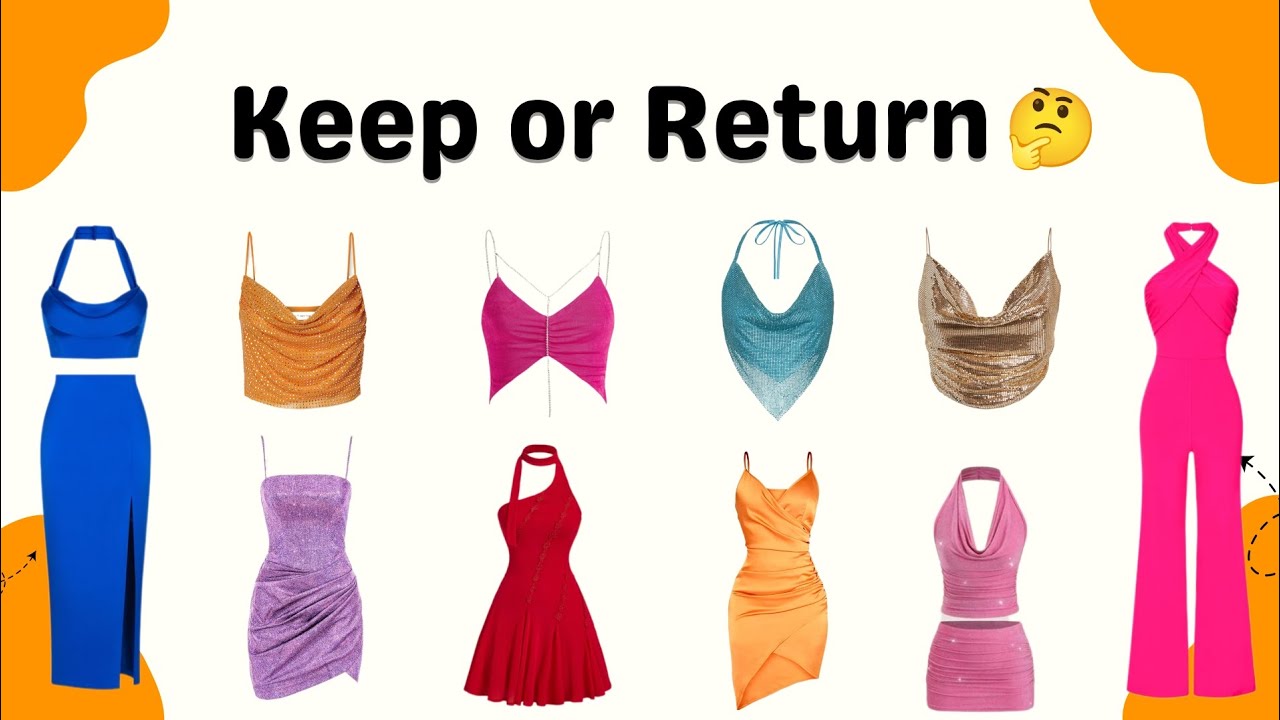 Help Me Choose 🥴Keep or Return🤔 Party Outfit Edition💕😍