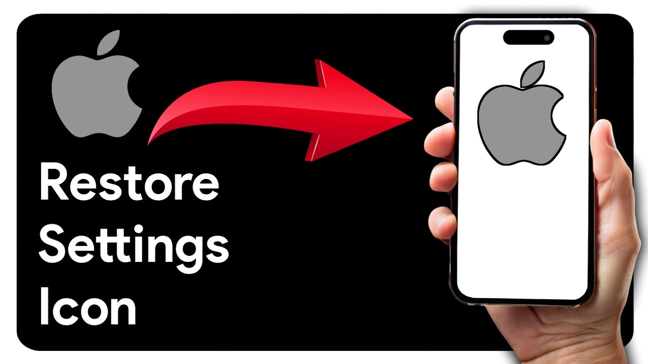 How to Bring Back the Missing Settings Icon on iPhone (EASY!)