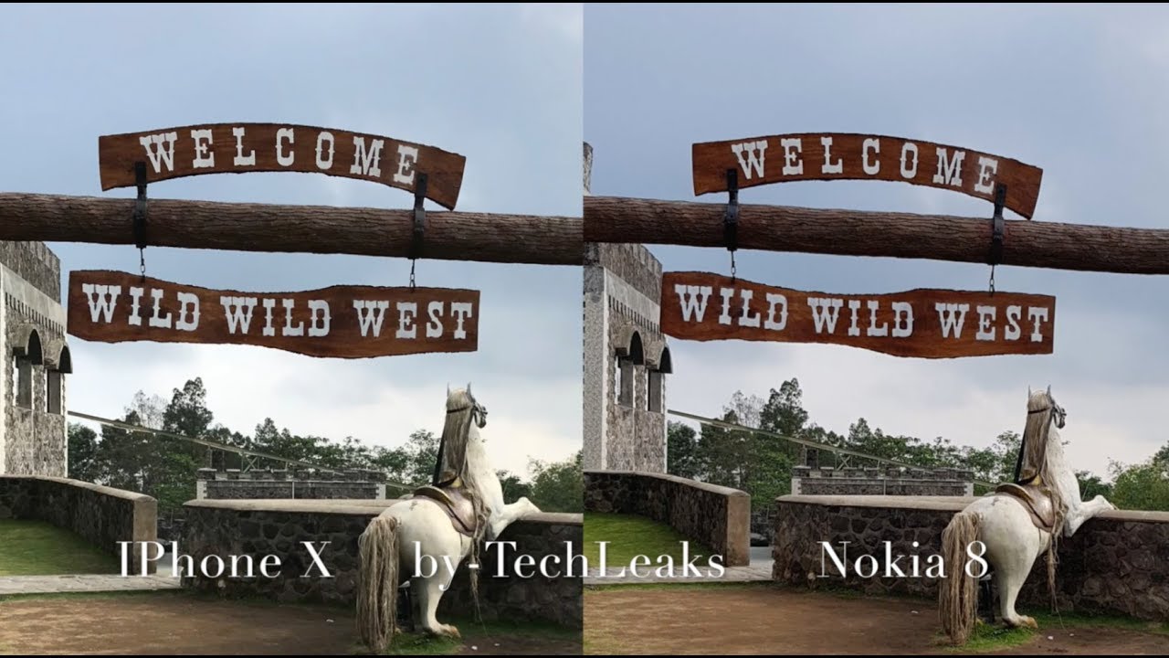 Nokia 8 Sirocco (DevUnit) vs IPhone X SteadyShots