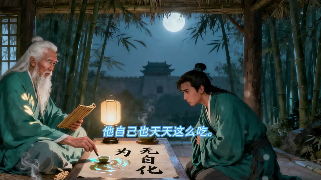 庄子问老子何为“大道至简”，老子只回四字，听懂的都活明白了