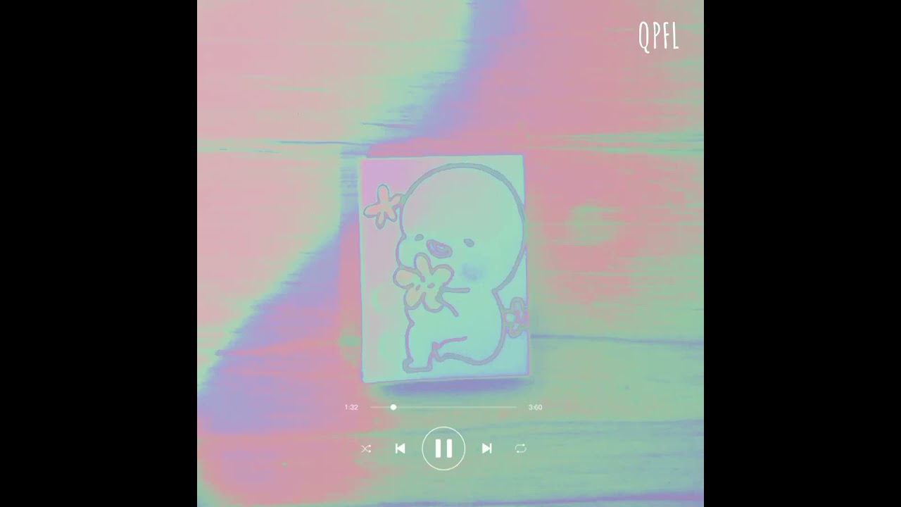 QPFL Cute Aesthetic Music Background  001