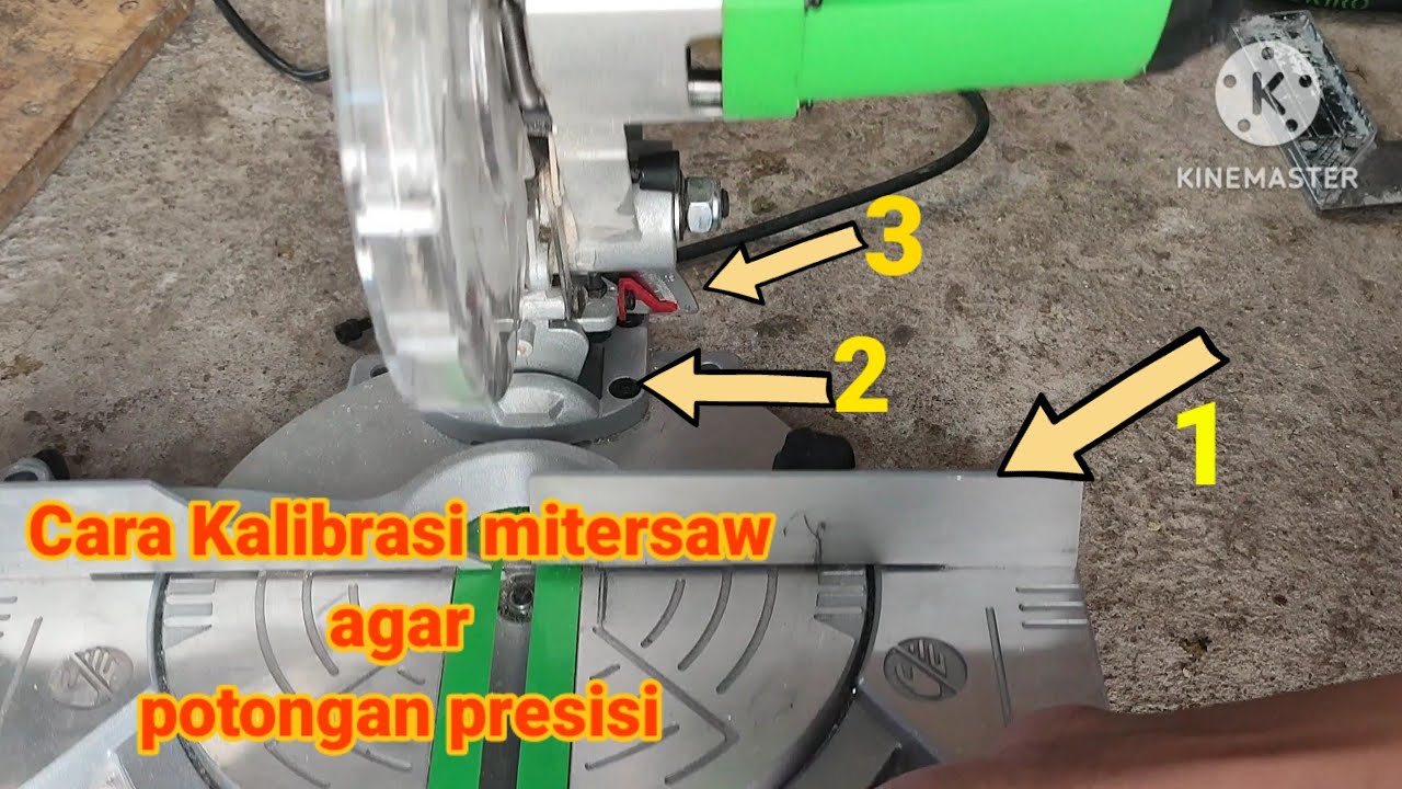 Cara Siku atau Kalibrasi mitersaw agar presisi