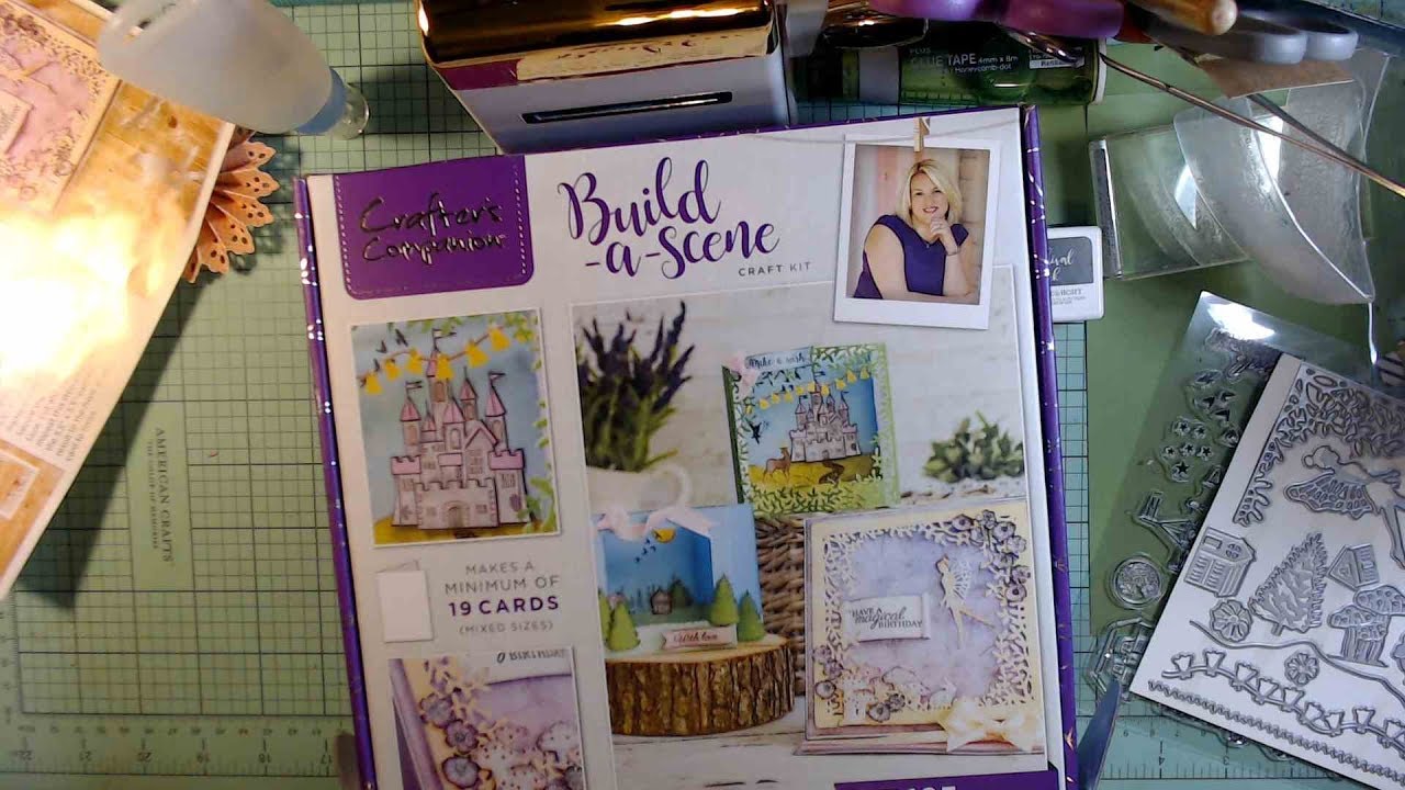 Crafter's Companion subscription box #10 Build a scene
