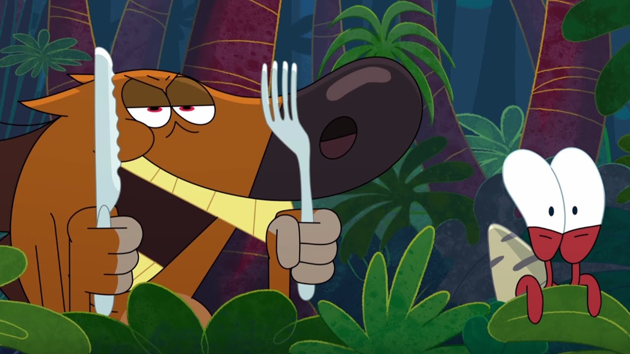 ZIG e SHARKO 🌴 A MALDIÇÃO 😱 Zig e Sharko Brasil | Desenho Animado em português