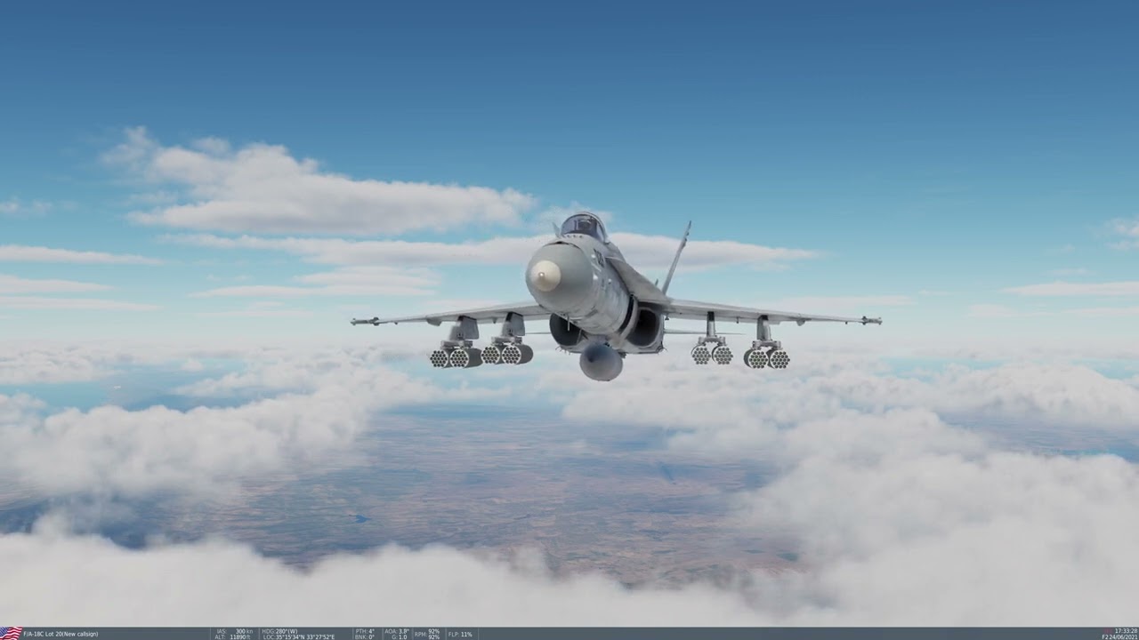 DCS F/A-18C Tutorial 7 - Rockets