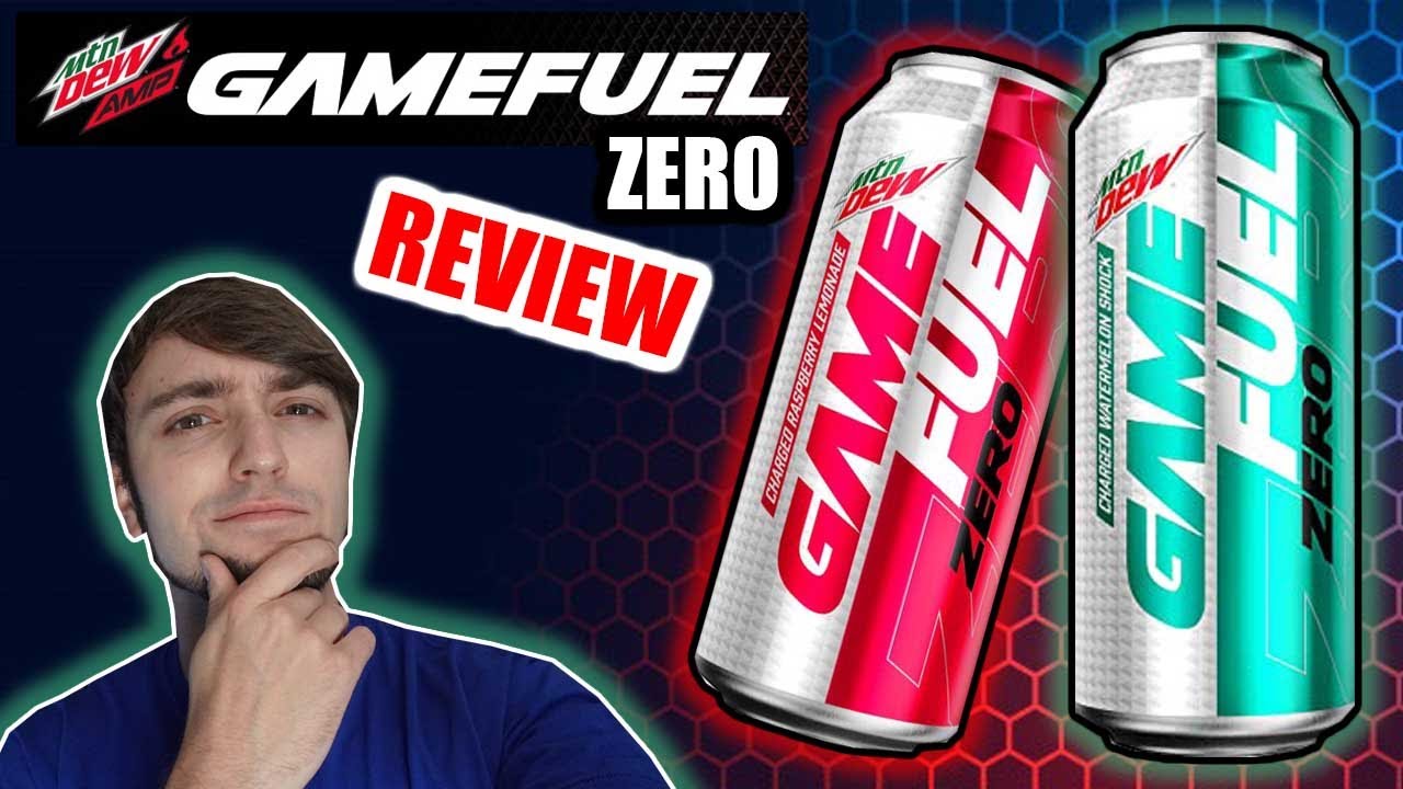 MOUNTAIN DEW AMP GAME FUEL ZERO | NEW FLAVORS TASTE TEST AND REVIEW | WATCH BEFORE YOU BUY