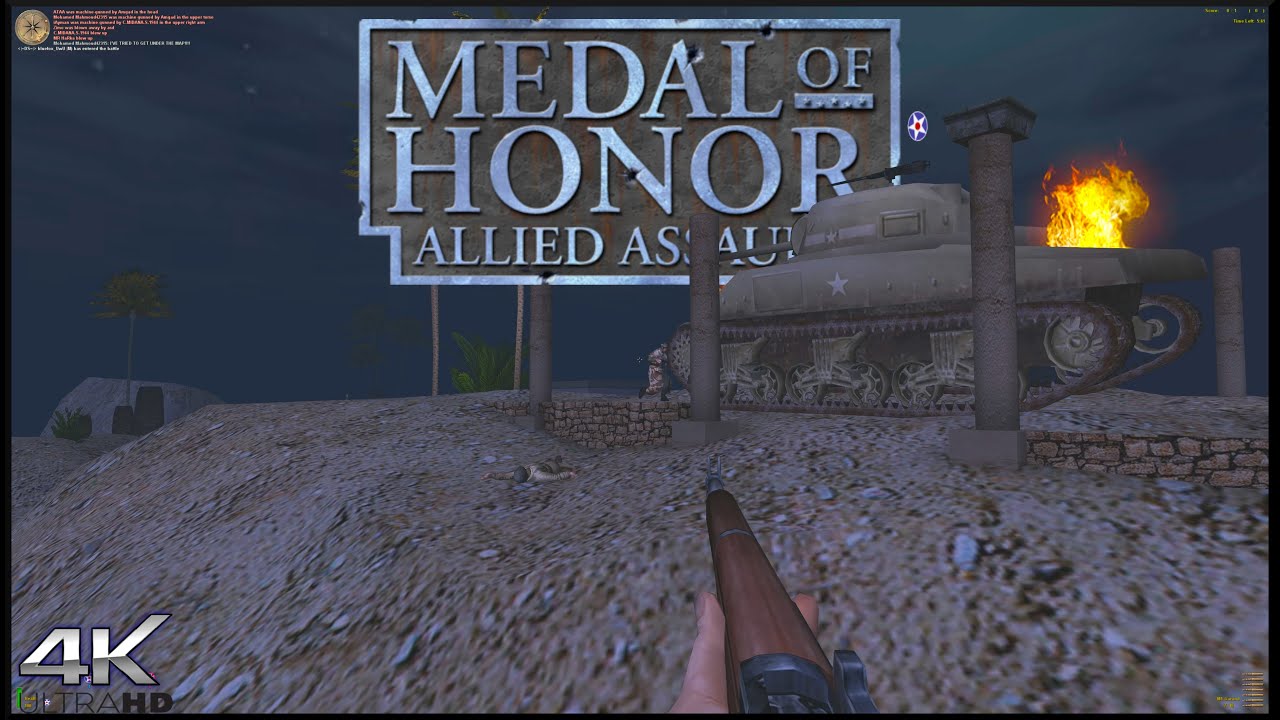 Medal of Honor: Allied Assault Multiplayer 2020 Base Assault Gameplay | 4K
